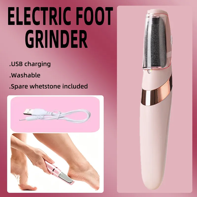 Electric foot file, electric callus remover