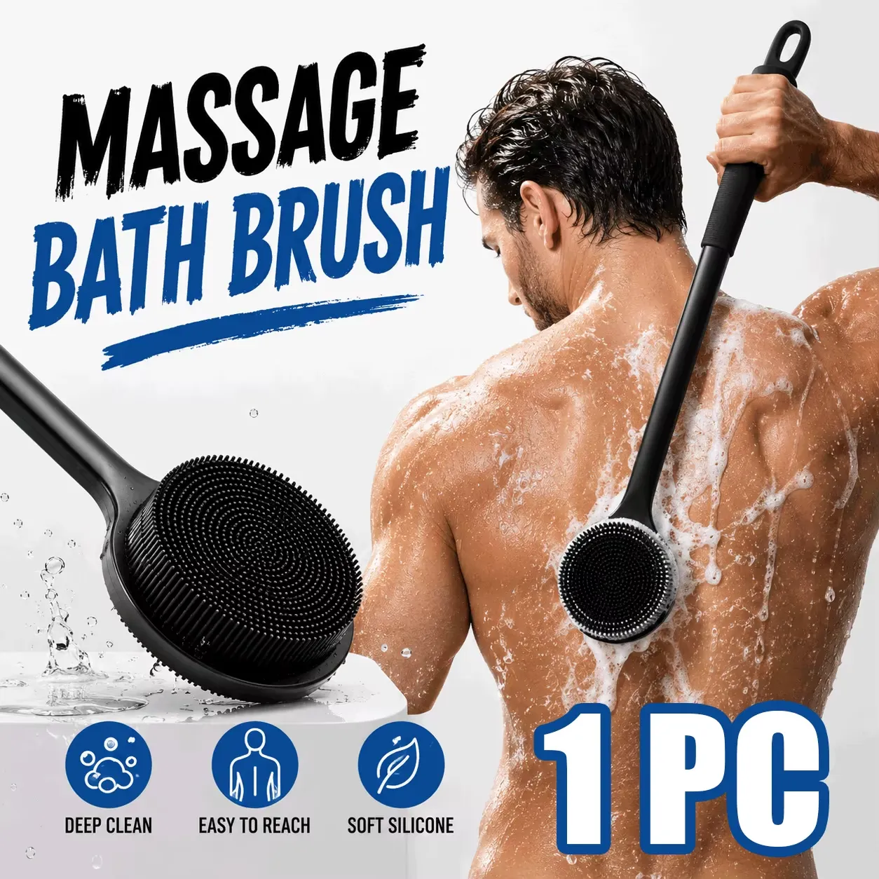 Extra Long Handle Back Scrubber