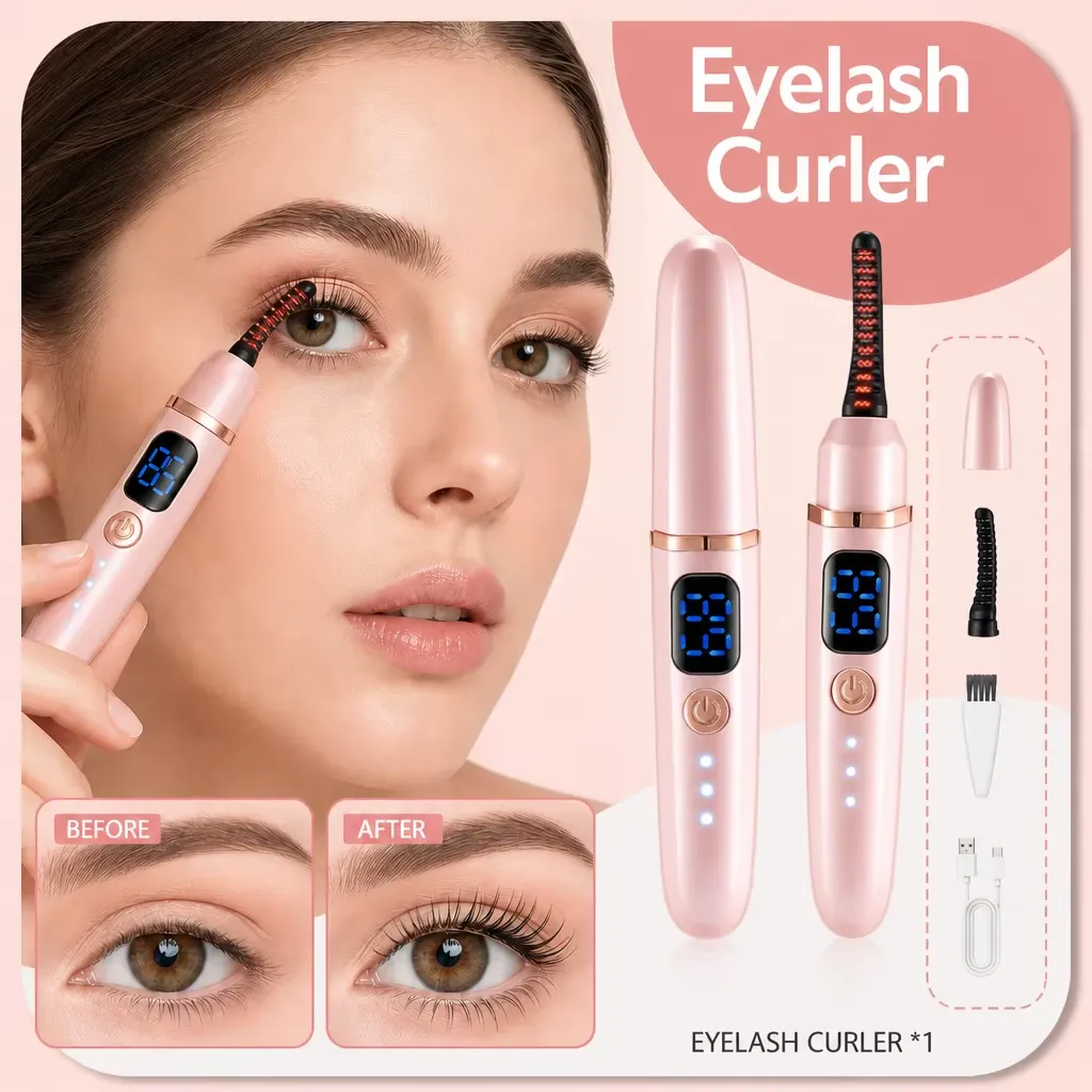 Curling eyelashes, Eyelash brush